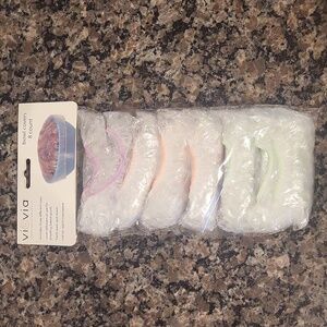 Viovia blowl covers 8 count new sealed 3 different sizes resusable  VIO-0465